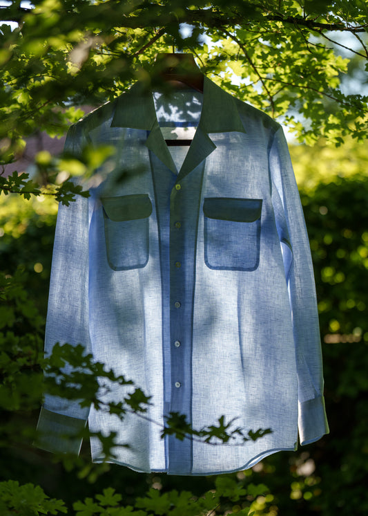 Chemise en lin Brume
