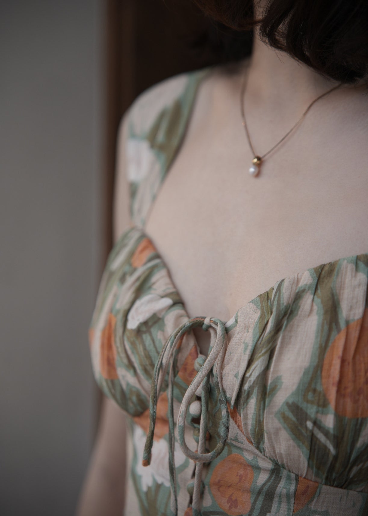 Solstice Floral Bustier Top