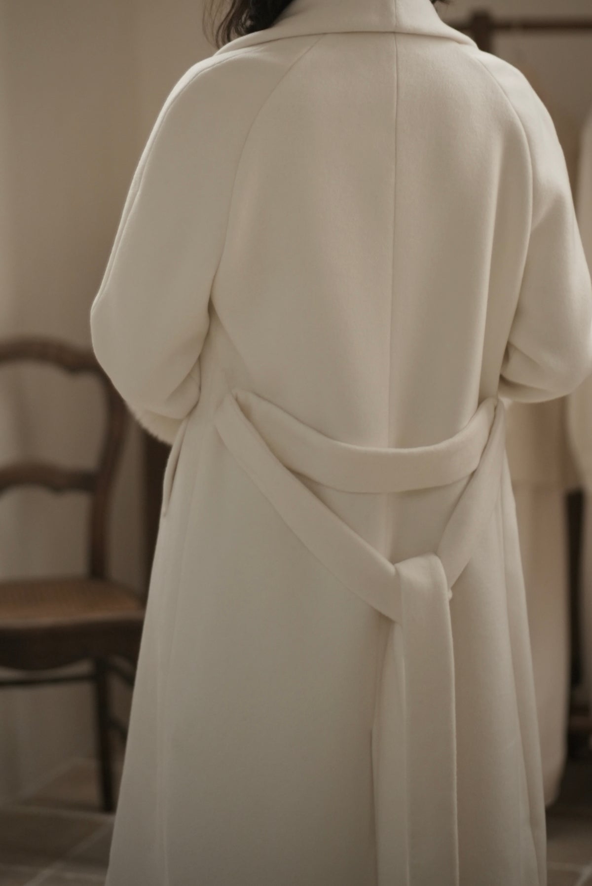 Manteau en cachemire Snow White