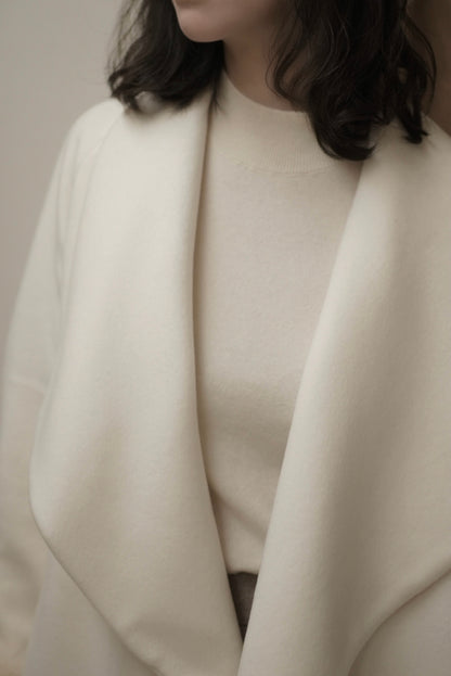 Manteau en cachemire Snow White