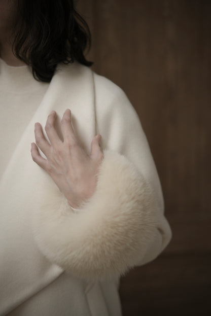 Manteau en cachemire Snow White