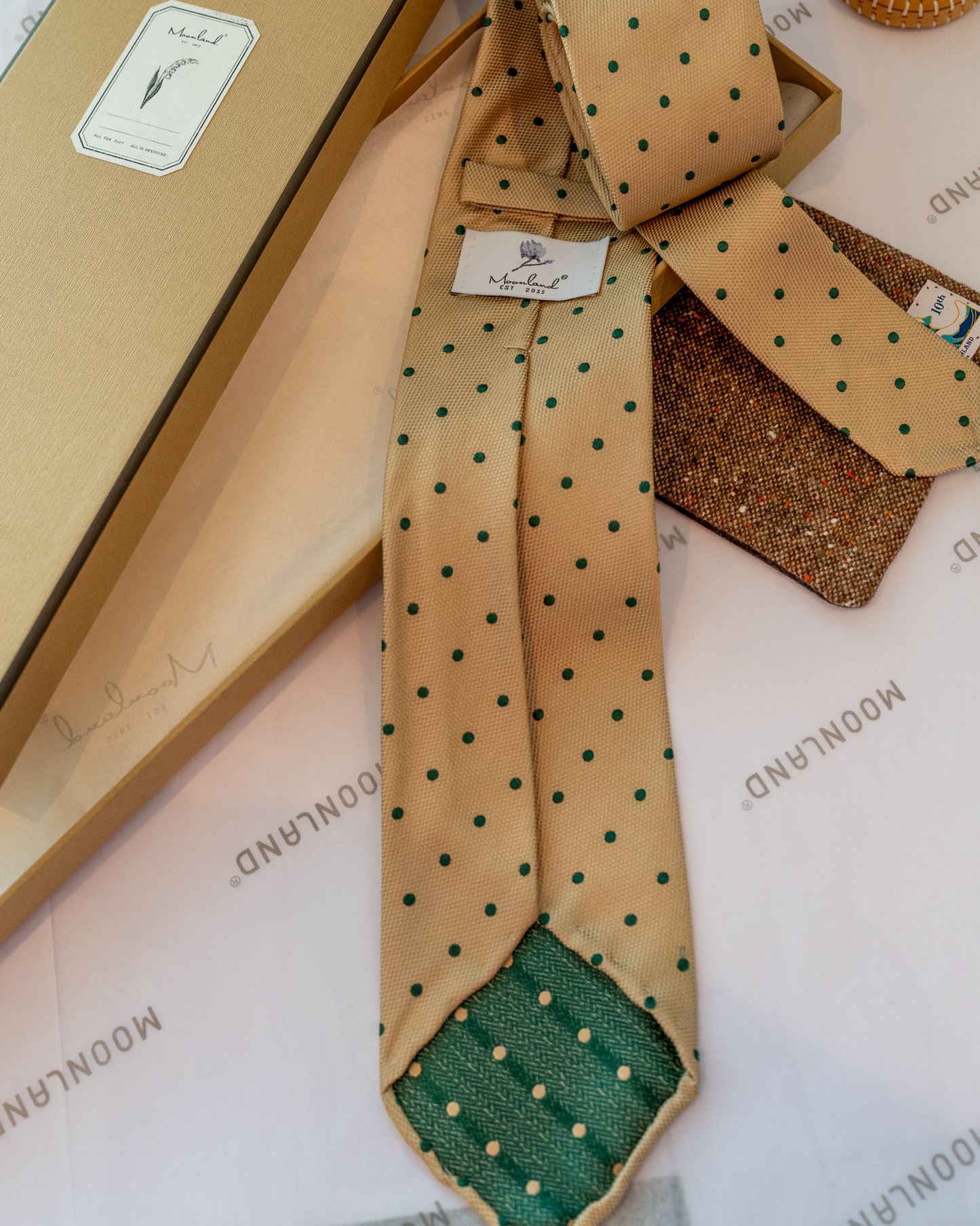 Dancing Dot Silk Tie