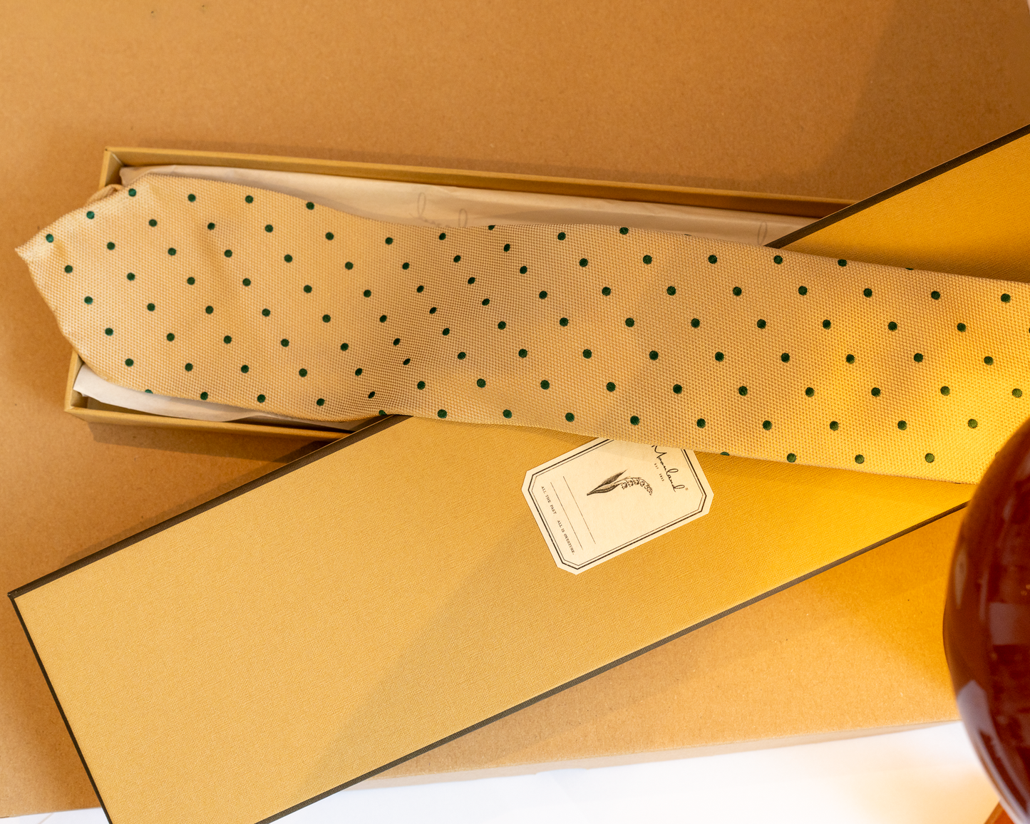 Dancing Dot Silk Tie
