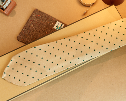 Dancing Dot Silk Tie