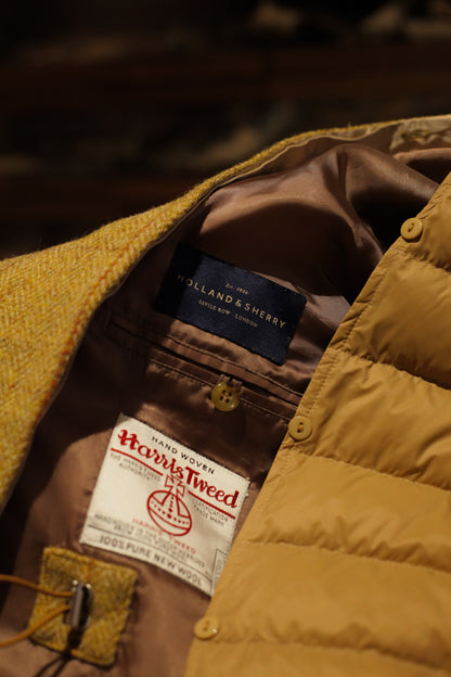 Urban Alpine Jacket interior neck label and removable padded liner