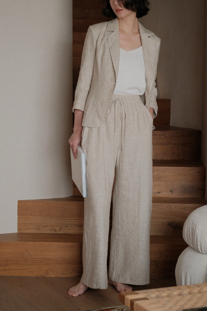 Courtyard Linen Trousers