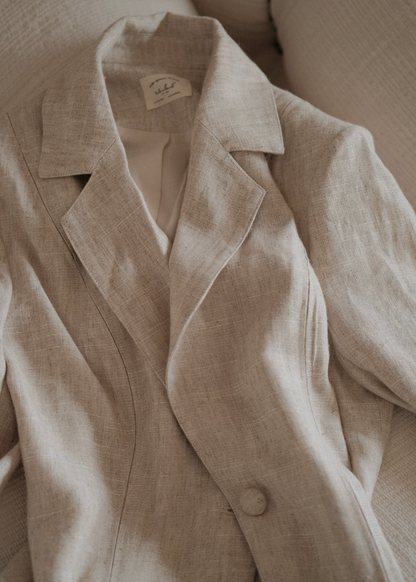 Courtyard Linen Jacket