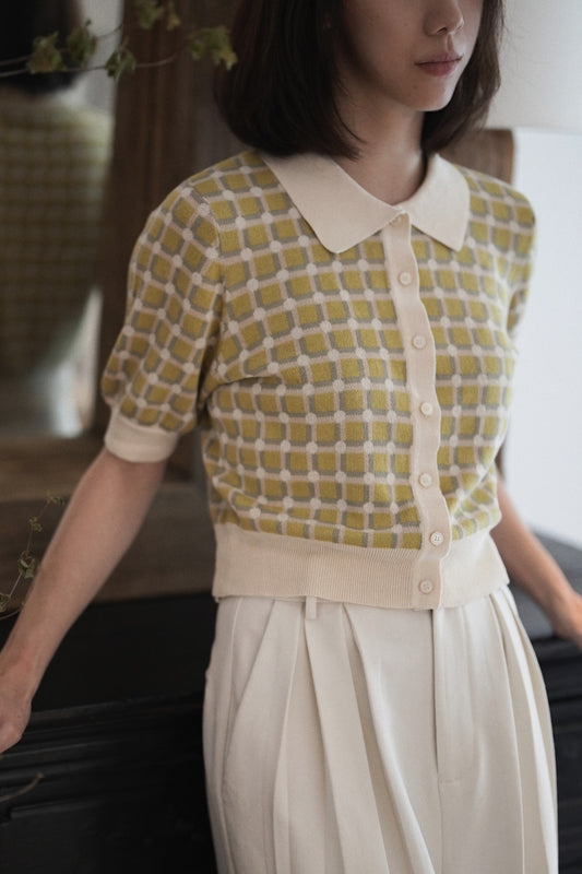 Calamansi Linen Polo