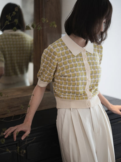 Calamansi Linen Polo